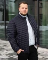 duza meska pikowana kurtka plus size