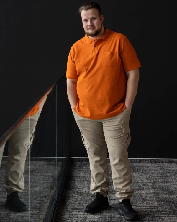 duza meska letnia koszulka polo