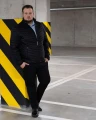 czarna pikowana kurtka xxl