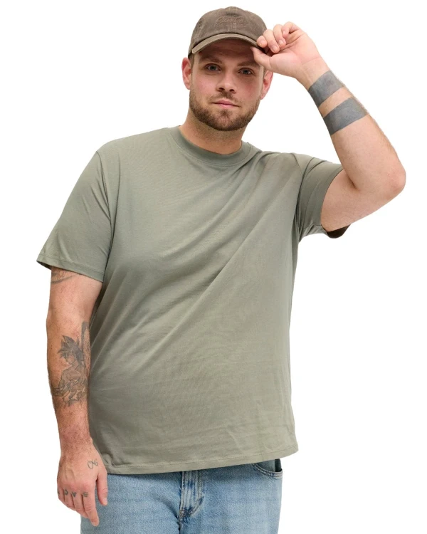 t-shirt gladki plus size