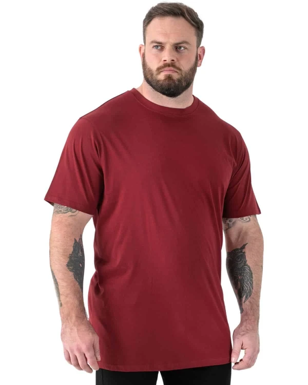 dordowy meski t-shirt 7xl