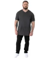 t-shirt duze rozmiary ciemnoszary