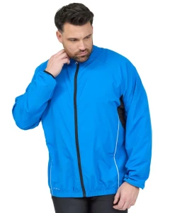 Duża sportowa lekka kurtka softshell ze stójką North 56°4 99253-0570 niebieska