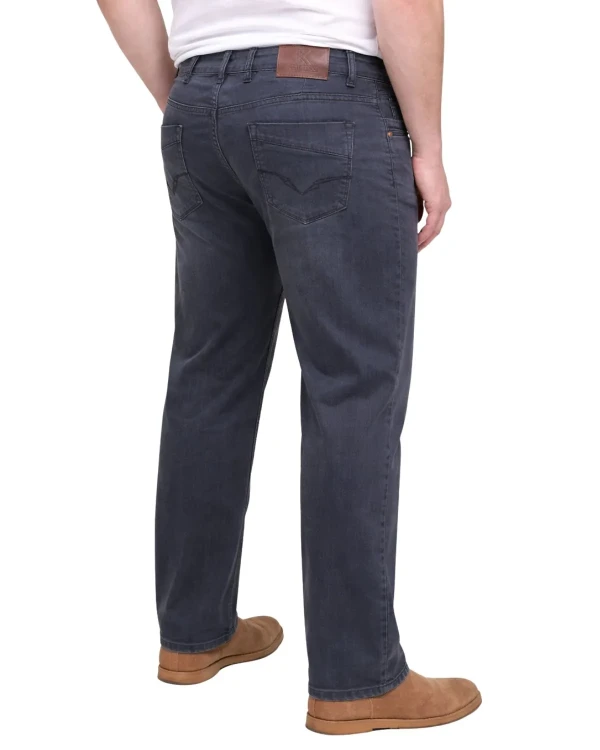 jeansy plus size meskie