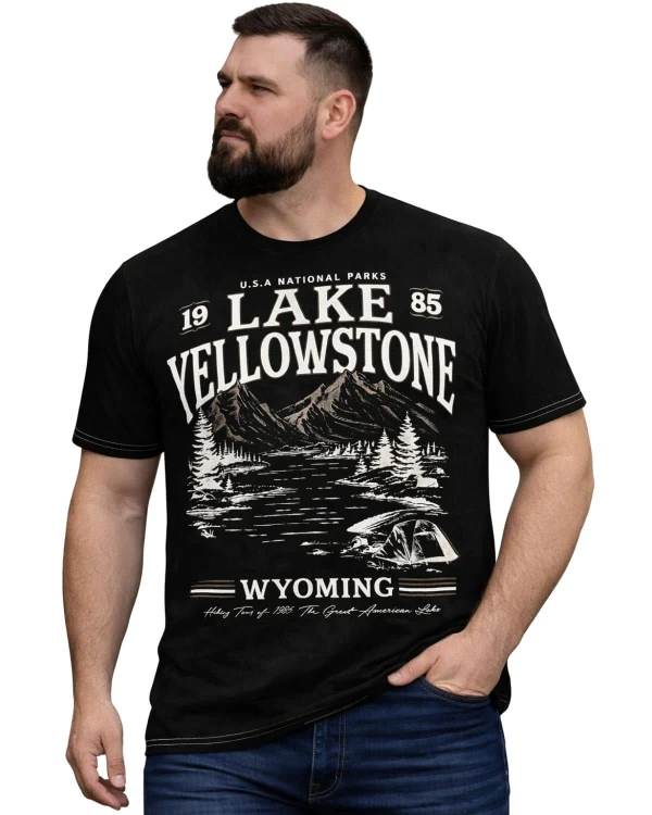 duzy meski t-shirt plus size