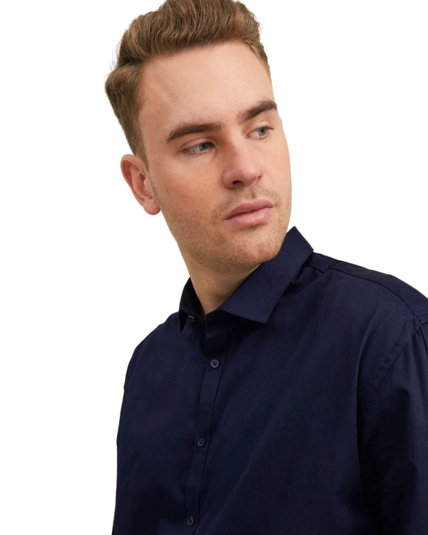 granatowa koszula 8xl
