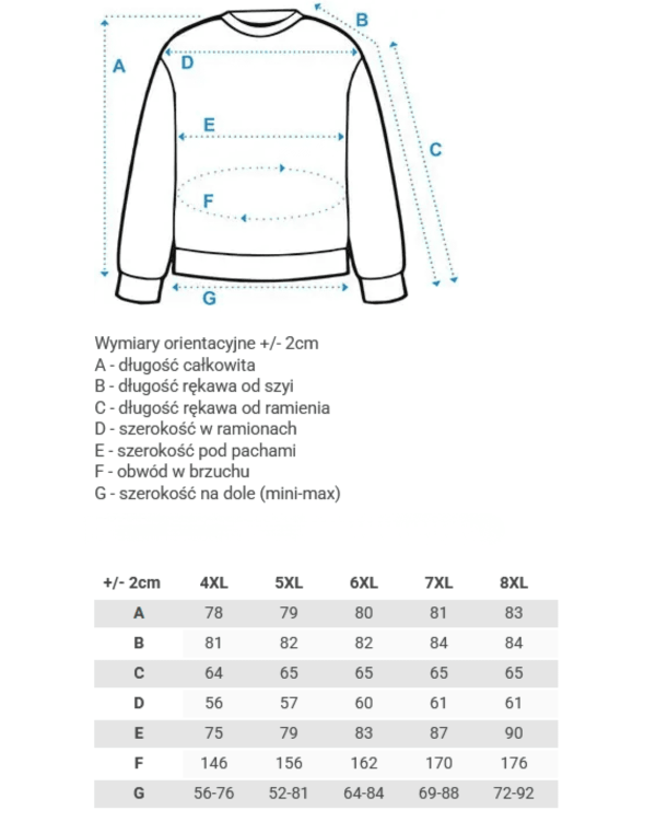 jak dopasowac meska bluze plus size