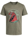 duzy t-shirt szkielet 4xl