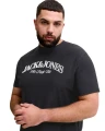 czarny meski t-shirt plus size
