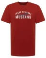 czerwona koszulka plus size mustang 4xl