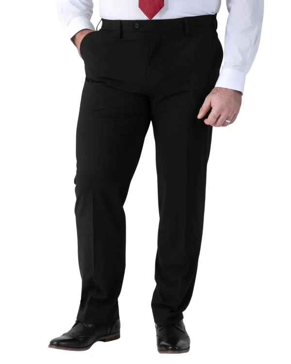 duze meskie eleganckie spodnie na kant plus size