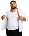 biala koszulka bokserka pod koszule 6xl