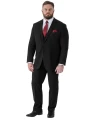 czarna elegancka marynarka plus size
