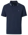 granatowa koszulka polo plus size