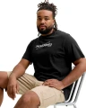 t-shirt meski plus size