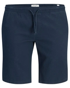 Duże męskie spodenki chinosy Jack & Jones 12296690 granatowe
