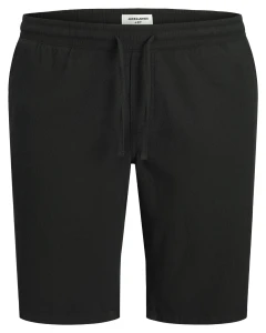 Duże męskie spodenki chinosy Jack & Jones 12296690 czarne