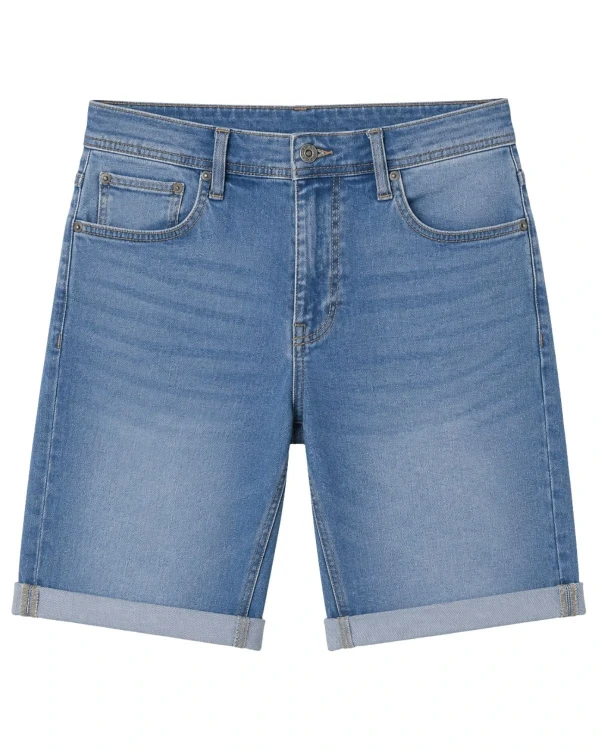 duze meskie spodenki denim plus size