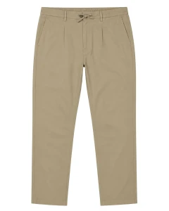 Duże męskie spodnie chinosy cienkie Double Urban Outfitters CP-4102 beżowe