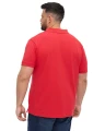 czerwona modna koszulka polo 7xl