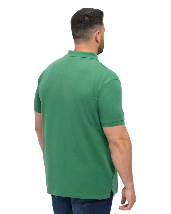 modna zielona koszulka polo