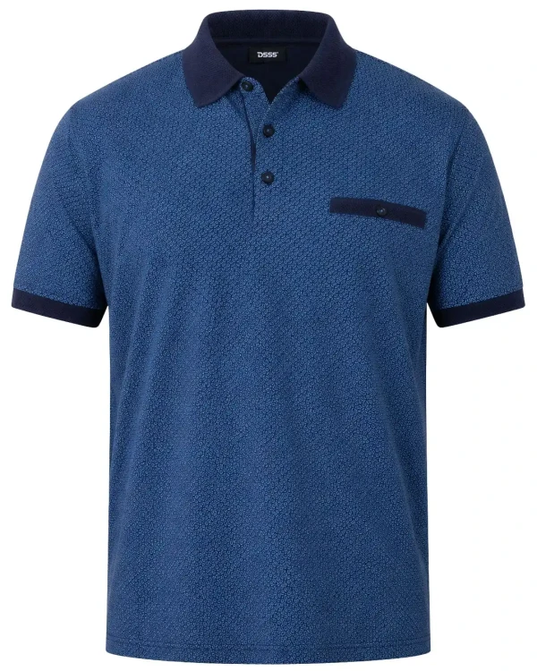 wzorzysta koszulka polo meska 4xl