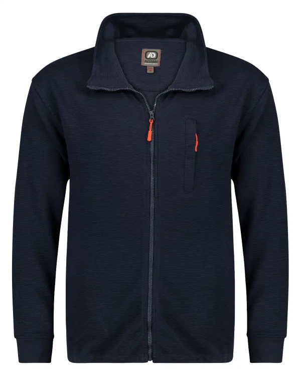 granatowa duza bluza meska prazek 6xl