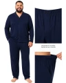 rozpinana pizama dla mezczyzn plus size
