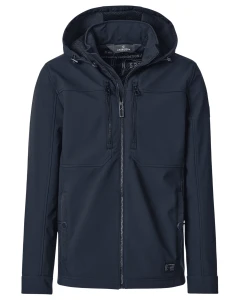 Duża męska lekka kurtka softshell Casa Moda 126410230-108 granatowa