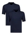 t-shirt gladki granatowy meski 4xl
