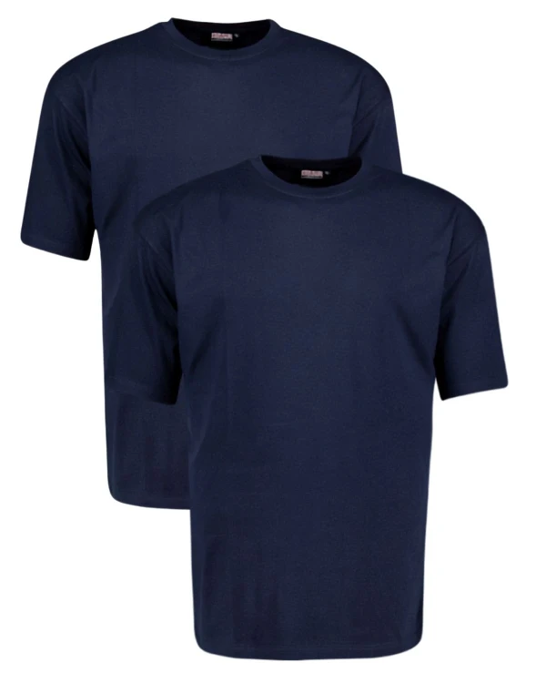 duzy meski granatowy t-shirt