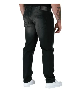 Spodnie jeansy Duke D555 Benson grafitowe
