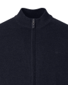 sweter na zamek granatowy plus size