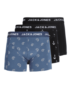 Duża bielizna męska bokserki 3 sztuki Jack & Jones 12308052 multi