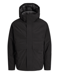 Duża męska zimowa kurtka Jack & Jones 12308870 czarna