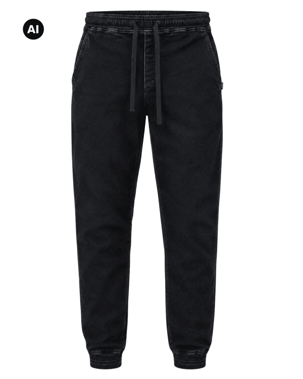 jogery meskie wygone jeansy plus size