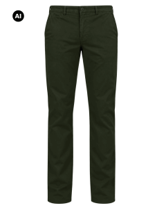 Duże męskie spodnie chinosy Double Urban Outfitters CP-4012 zielone