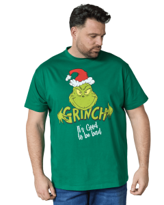 Duży męski t-shirt świąteczny GRINCH koszulka North Latitude 63336-0600 zielona 