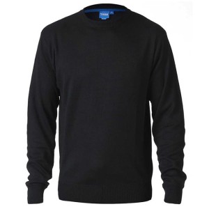 Duży męski sweter Duke D555 Adkin czarny