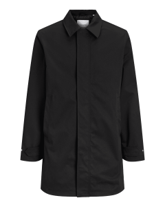 Duży meski cienki klasyczny płaszcz Jack & Jones 12311225 czarny
