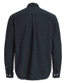 flanelowa meska koszula modna krata plus size