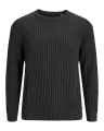 duzy meski szary sweter cieply akrylowy xxl