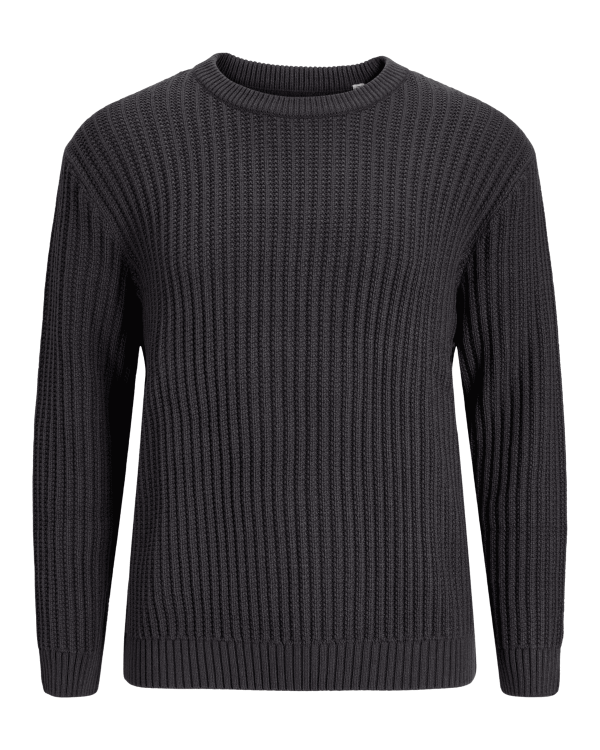 duzy meski szary sweter cieply akrylowy xxl