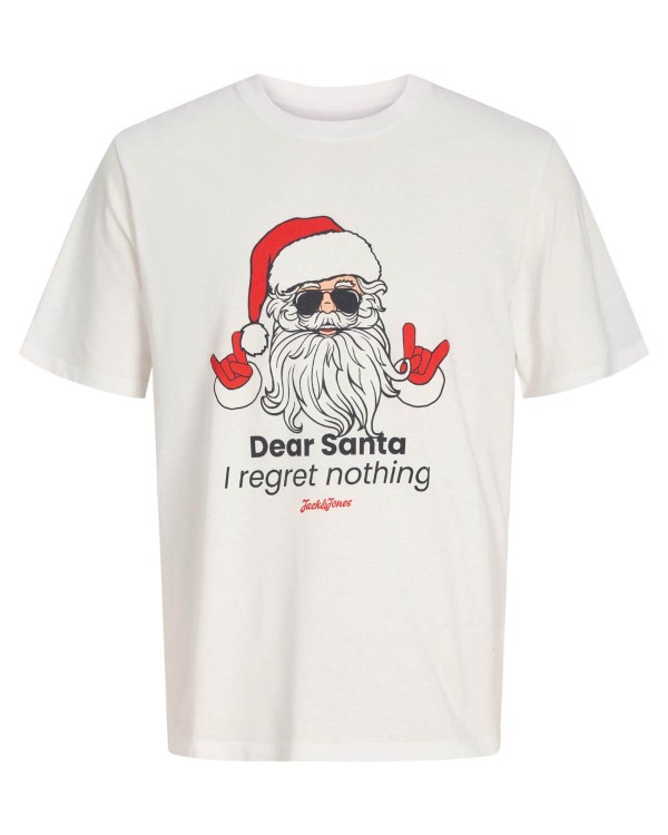 duza meska biala swiateczna koszulka 6xl