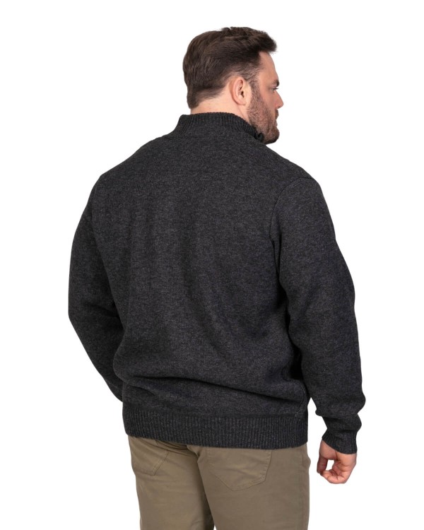sweter plus size dla faceta