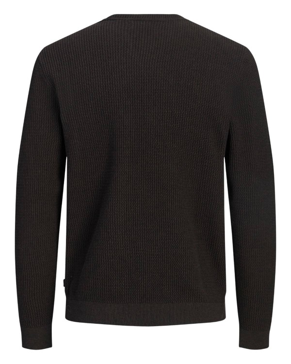 duzy meski sweter ciemnobrazowy 7XL