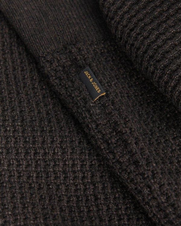 ciemnobrazowy sweter meski 6XL