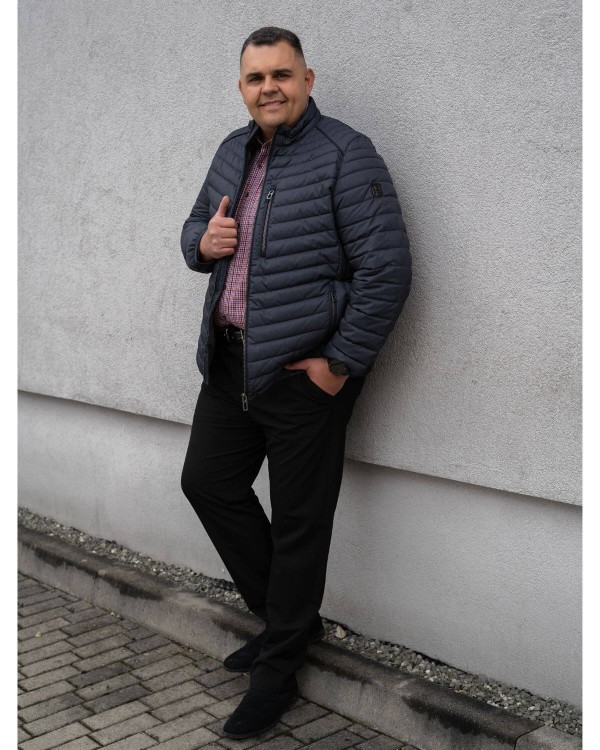 elegancka kurtka meska plus size