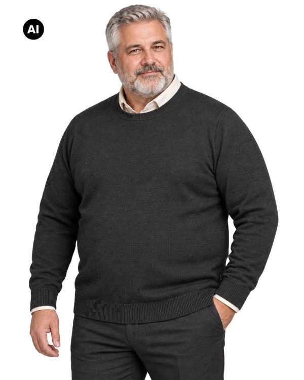 duzy meski sweter jesien zima 5xl