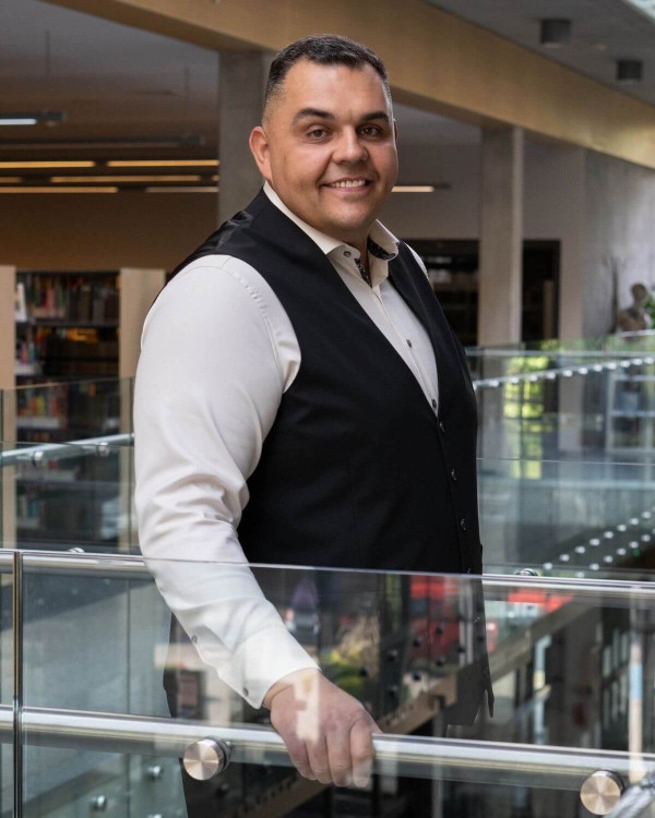 elegancka czarna kamizelka meska XXL